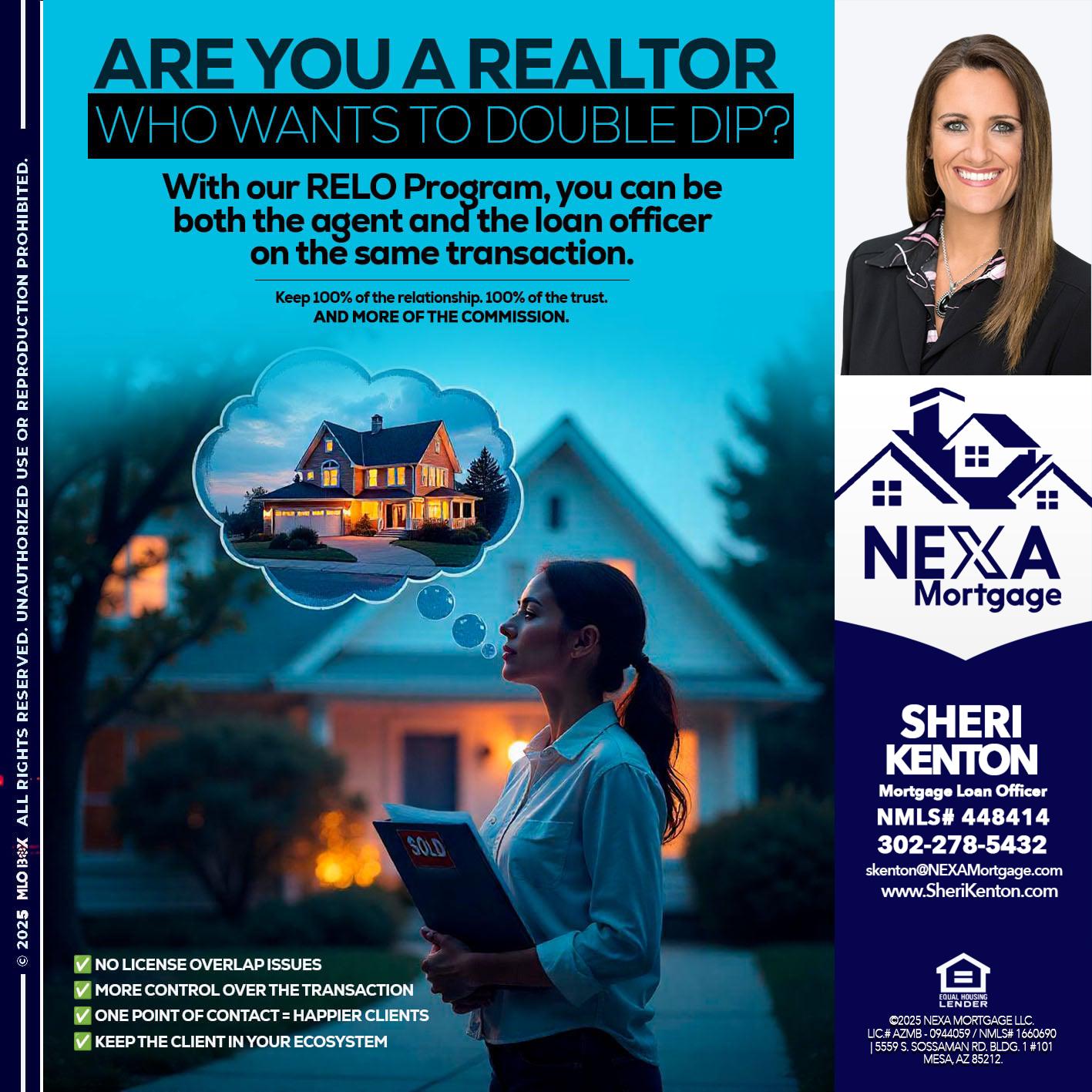 Are you a Realtor? - Sheri Kenton -Mortgage Loan Officer