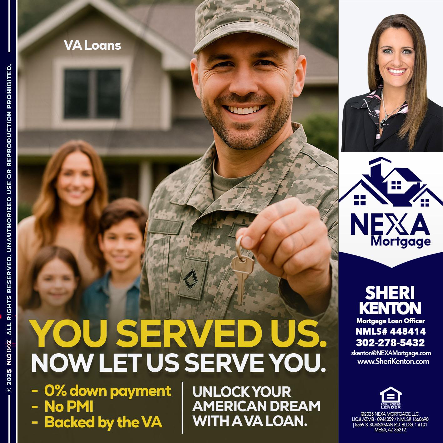 YOU DESERVED - Sheri Kenton -Mortgage Loan Officer