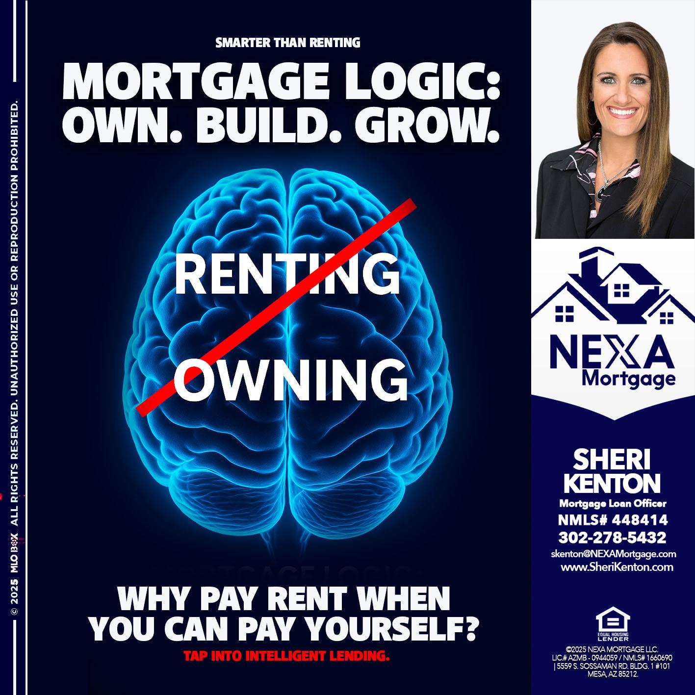 mortgage logic - Sheri Kenton -Mortgage Loan Officer