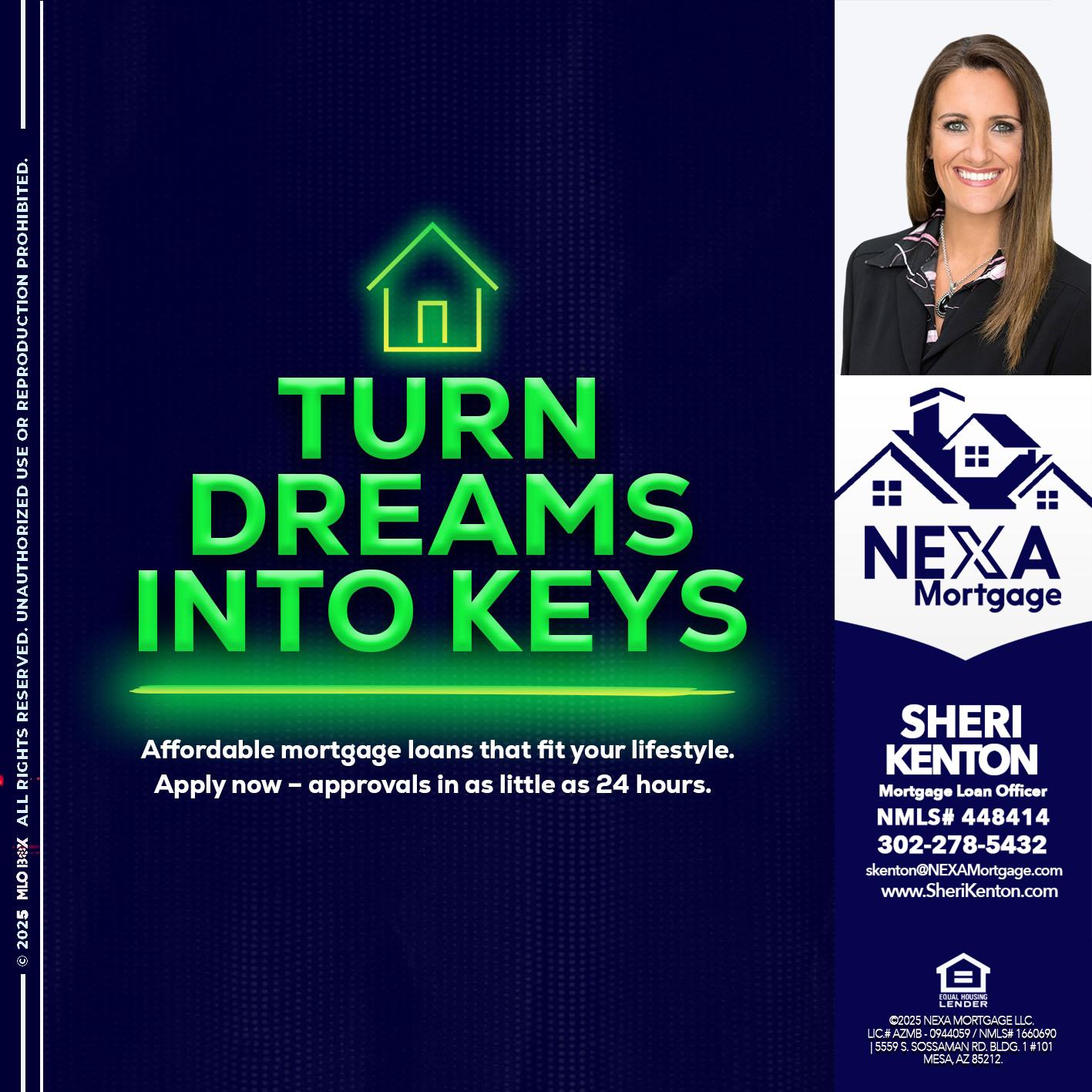 turn dreams - Sheri Kenton -Mortgage Loan Officer