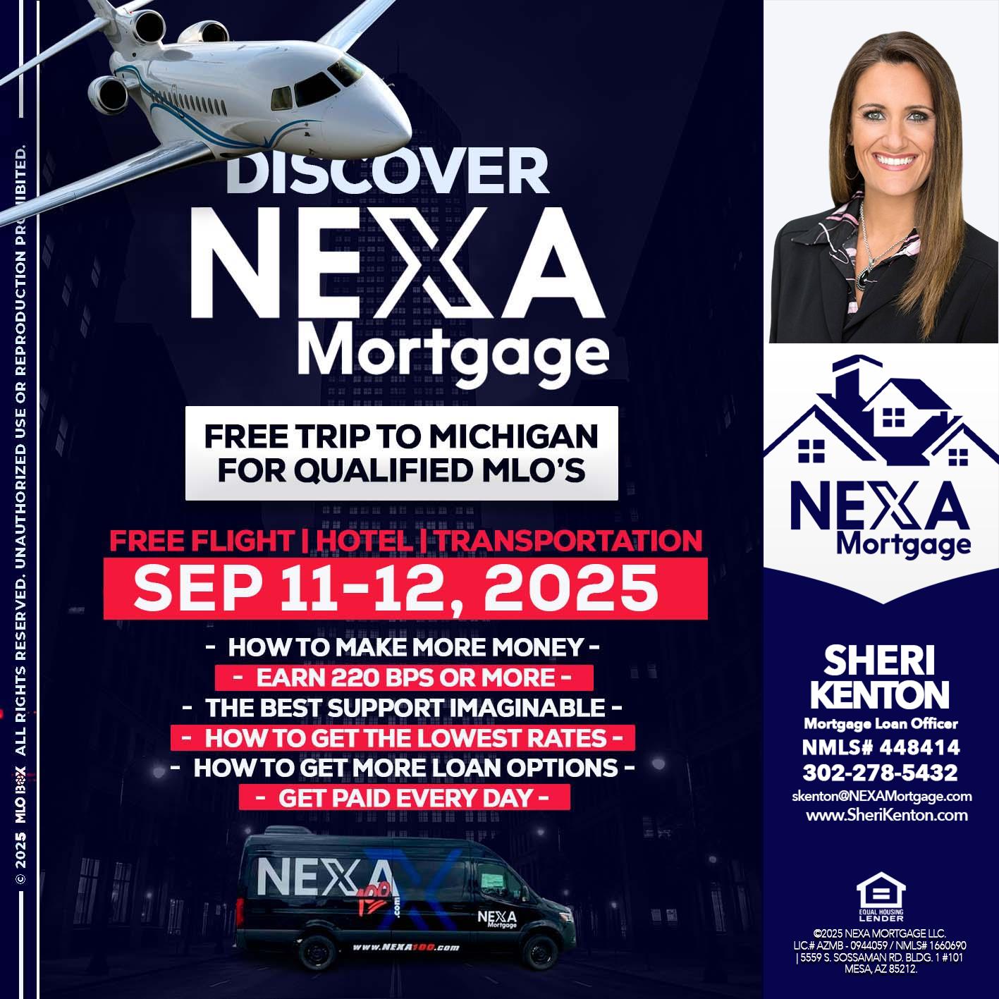 DISCOVER NEXA MORTGAGE - Sheri Kenton -Mortgage Loan Officer