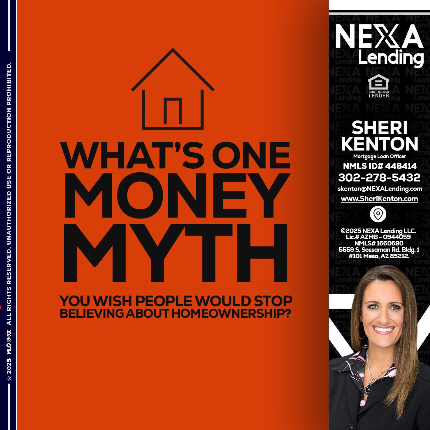 WHATS ONE - Sheri Kenton -Mortgage Loan Officer