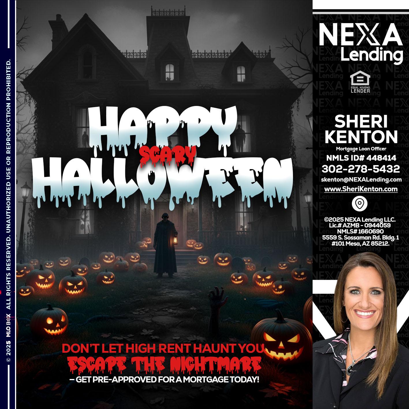 HAPPY HALLOWEEN - Sheri Kenton -Mortgage Loan Officer