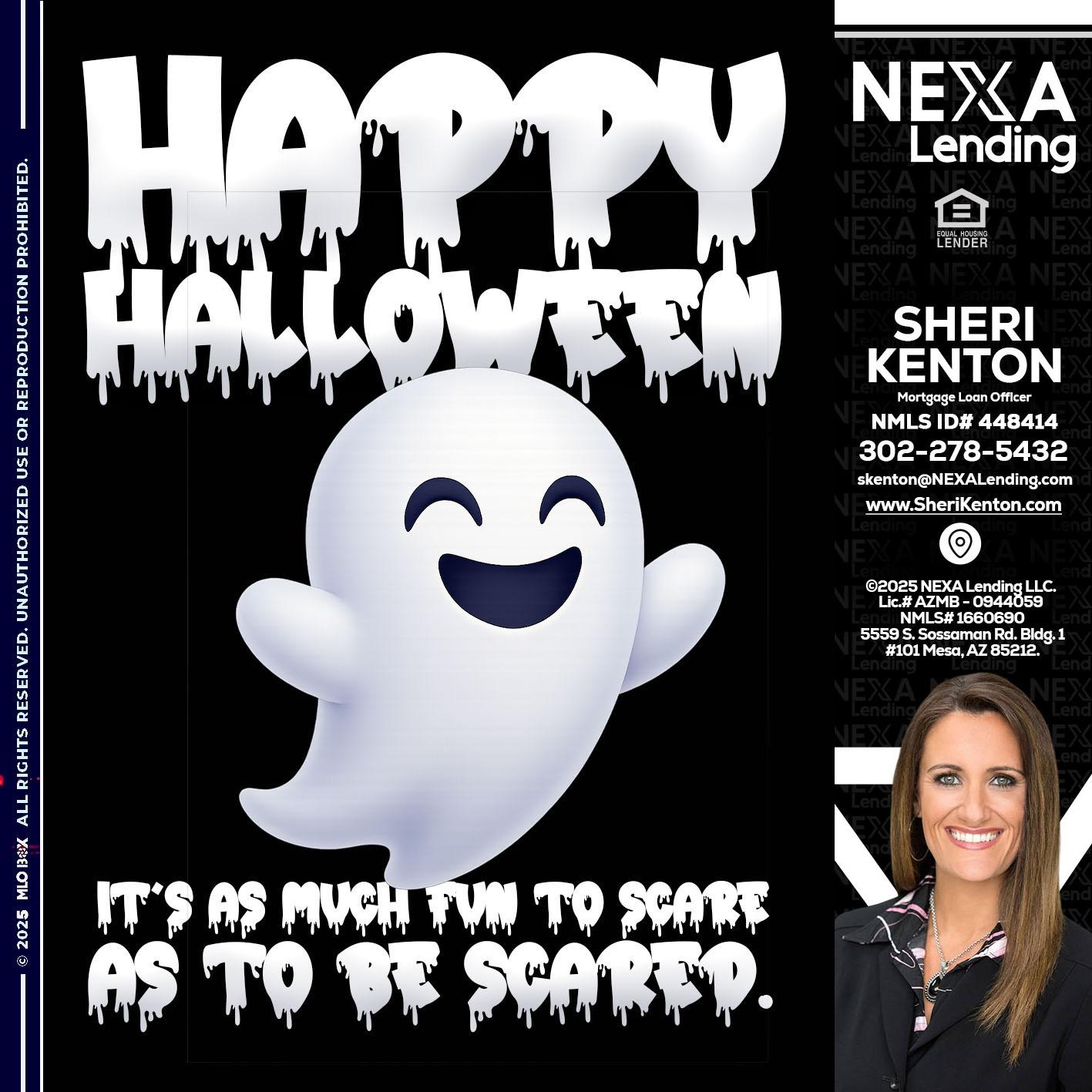 HAPPY HALLOWEEN - Sheri Kenton -Mortgage Loan Officer