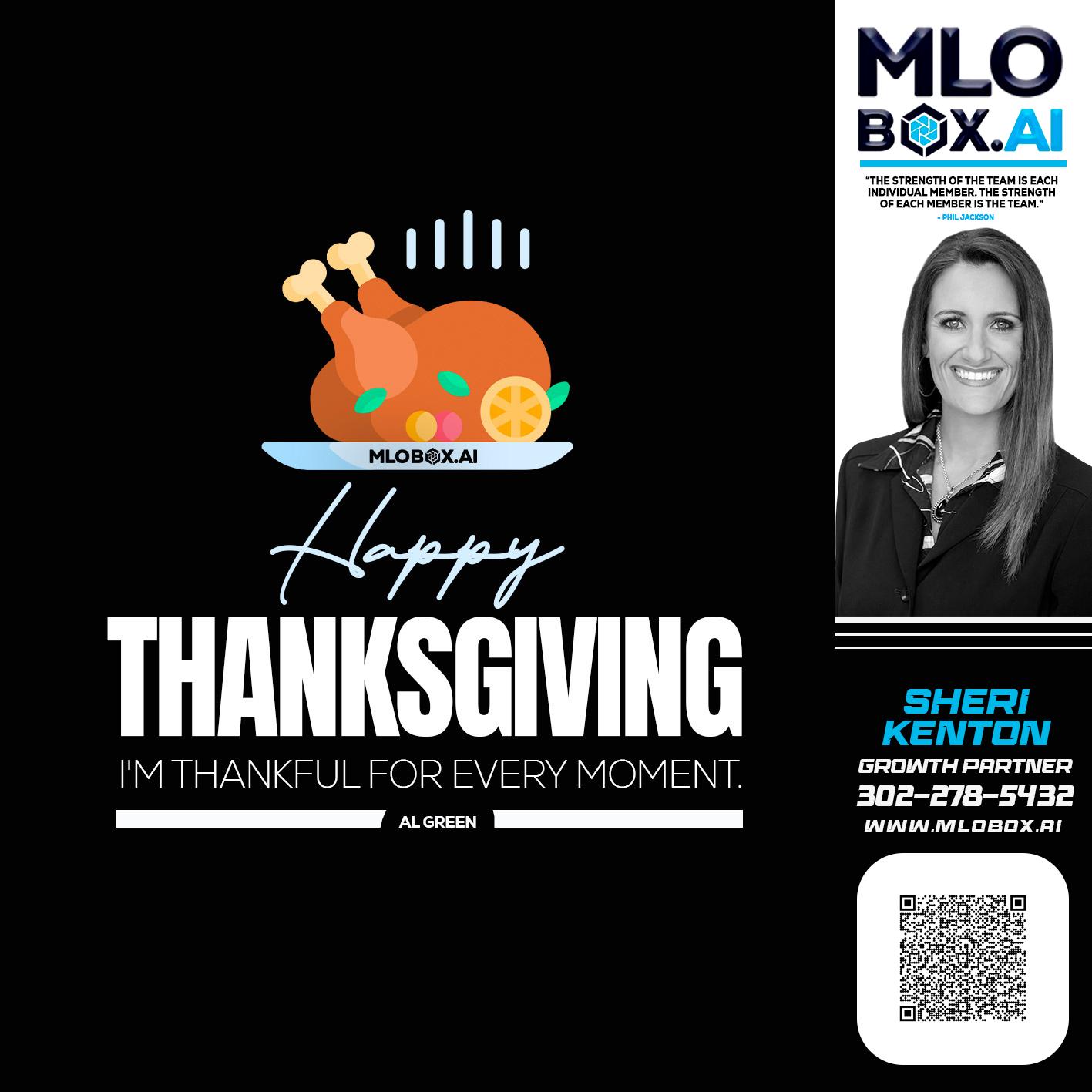 HAPPY THANKSGIVING - Sheri Kenton -Mortgage Loan Officer