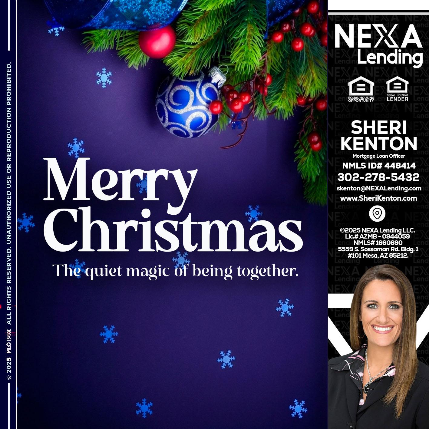 merry christmas - Sheri Kenton -Mortgage Loan Officer