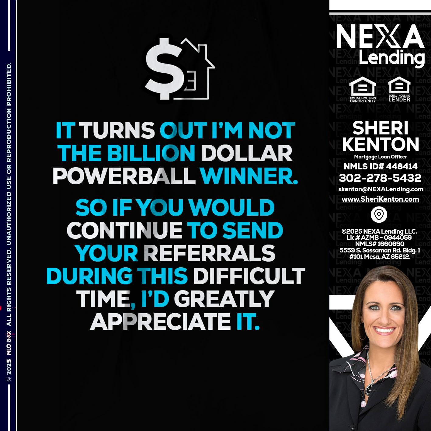 IT TURNS - Sheri Kenton -Mortgage Loan Officer