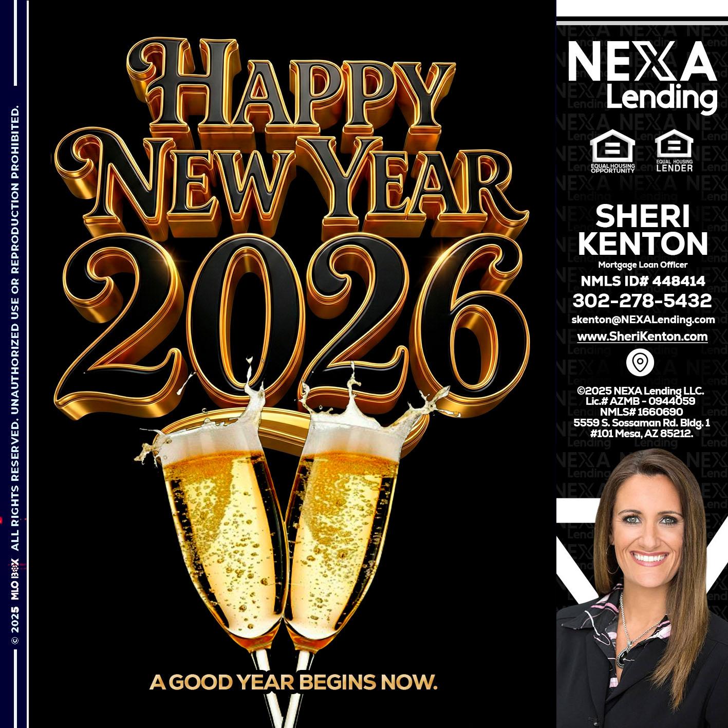 happy new year 2026 - Sheri Kenton -Mortgage Loan Officer