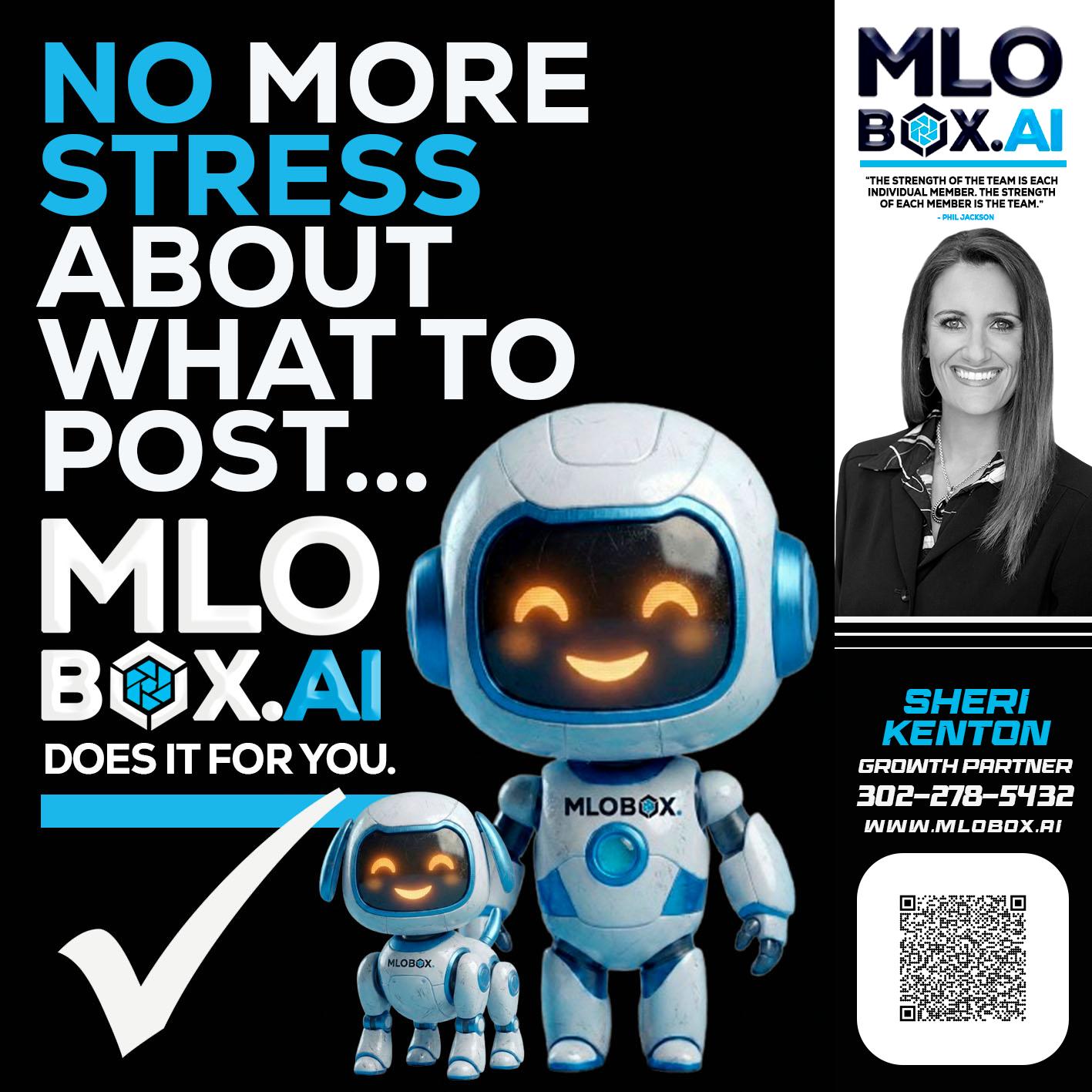 NO MORE STRESS - Sheri Kenton -Mortgage Loan Officer