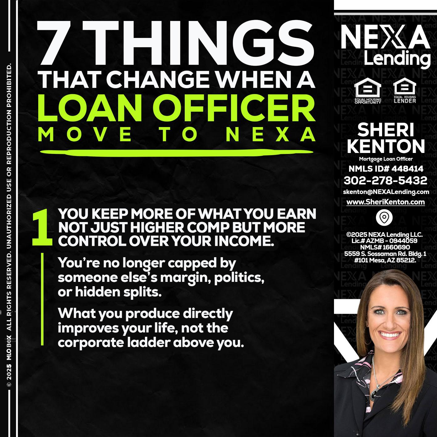 7 THINGS (1) - Sheri Kenton -Mortgage Loan Officer