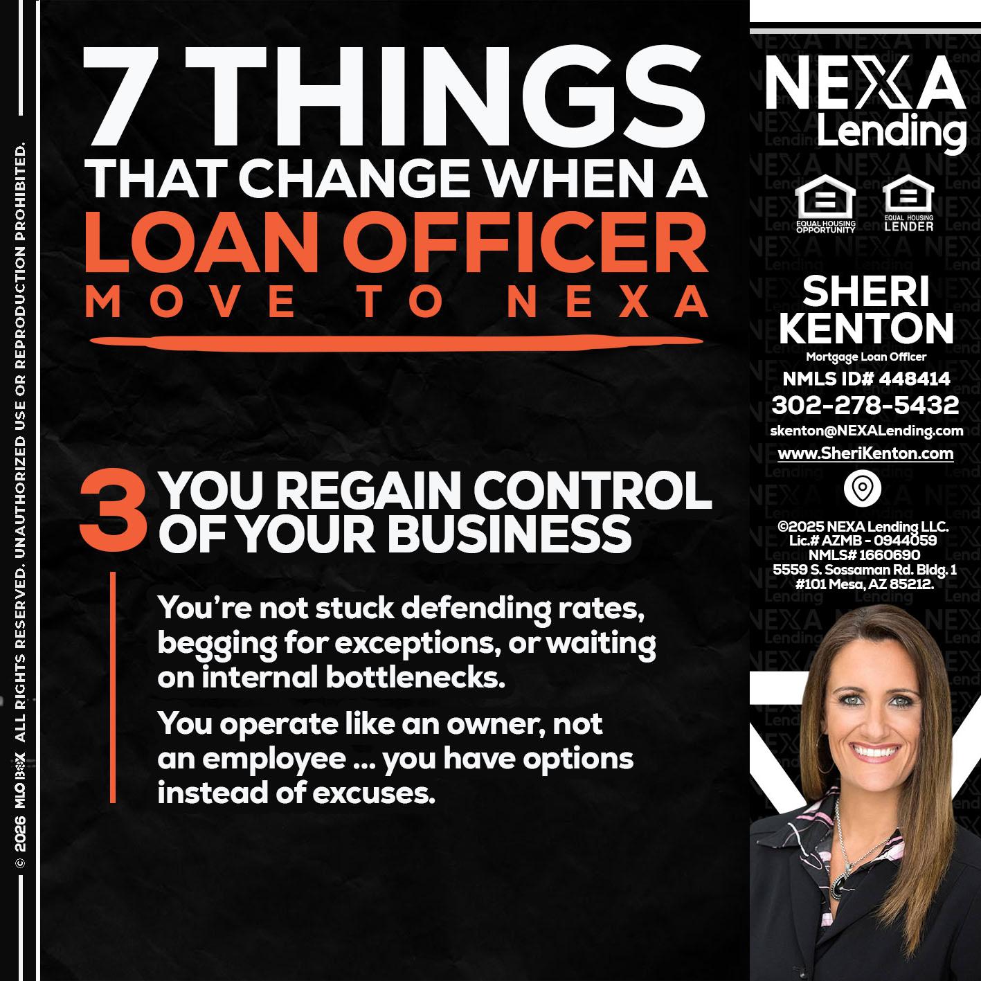 7 things (3) - Sheri Kenton -Mortgage Loan Officer