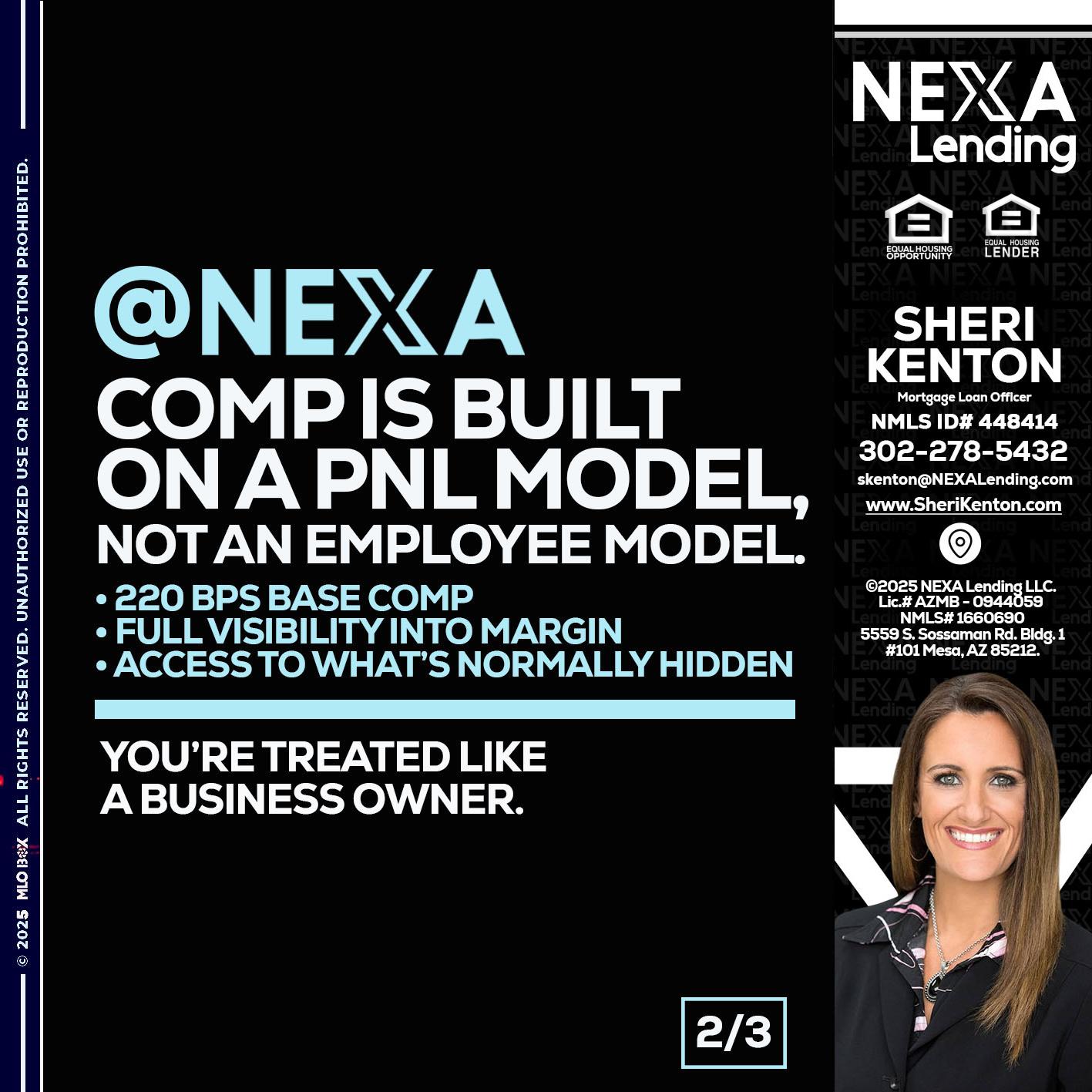 2 OF 3 - Sheri Kenton -Mortgage Loan Officer