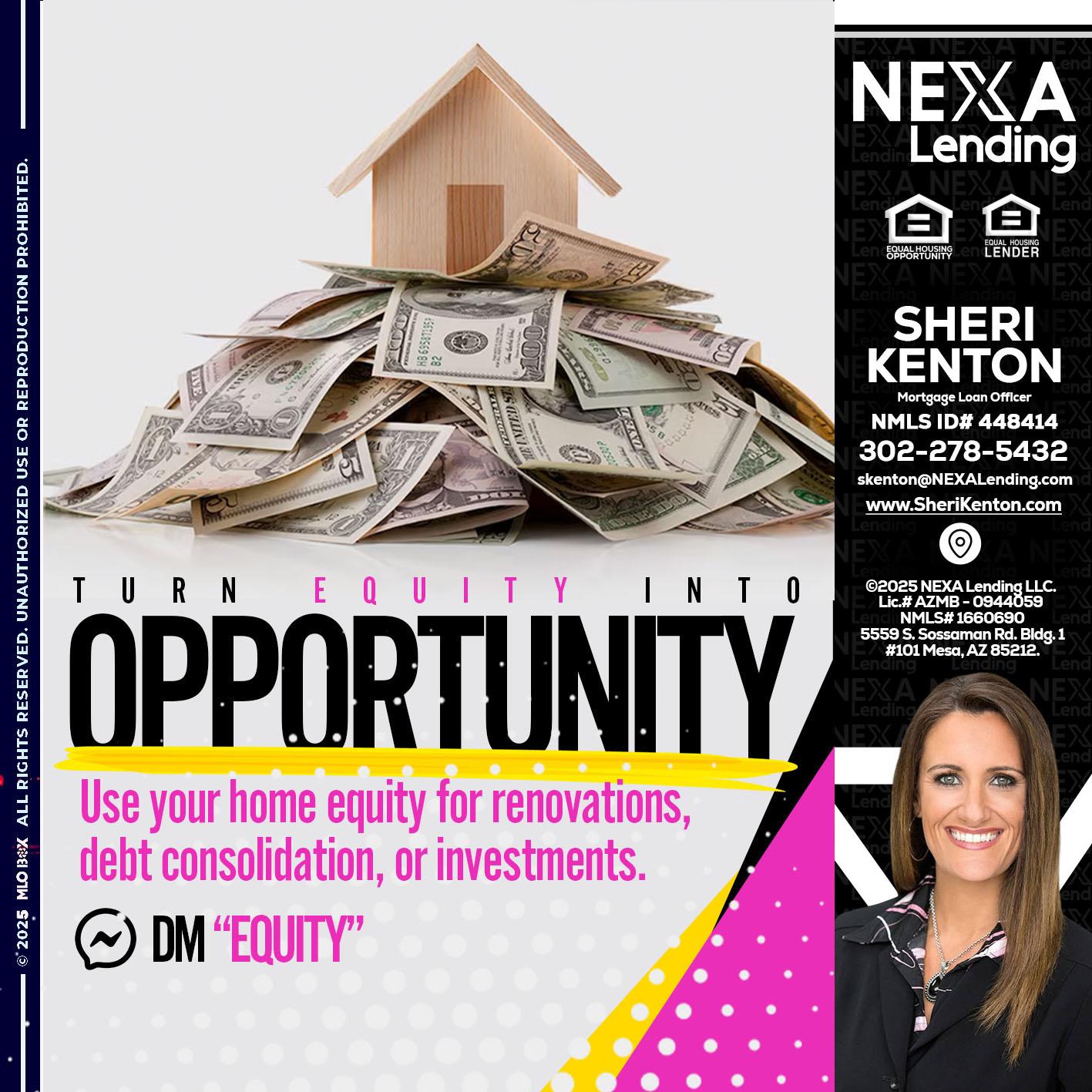 opportunity - Sheri Kenton -Mortgage Loan Officer