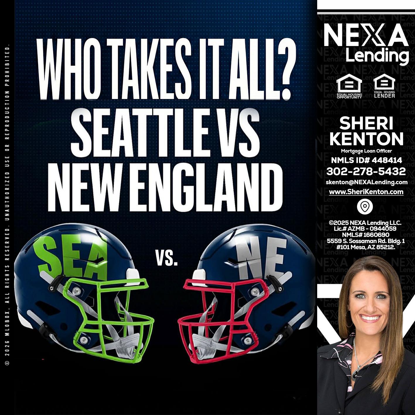 WHO TAKE IT ALL? - Sheri Kenton -Mortgage Loan Officer