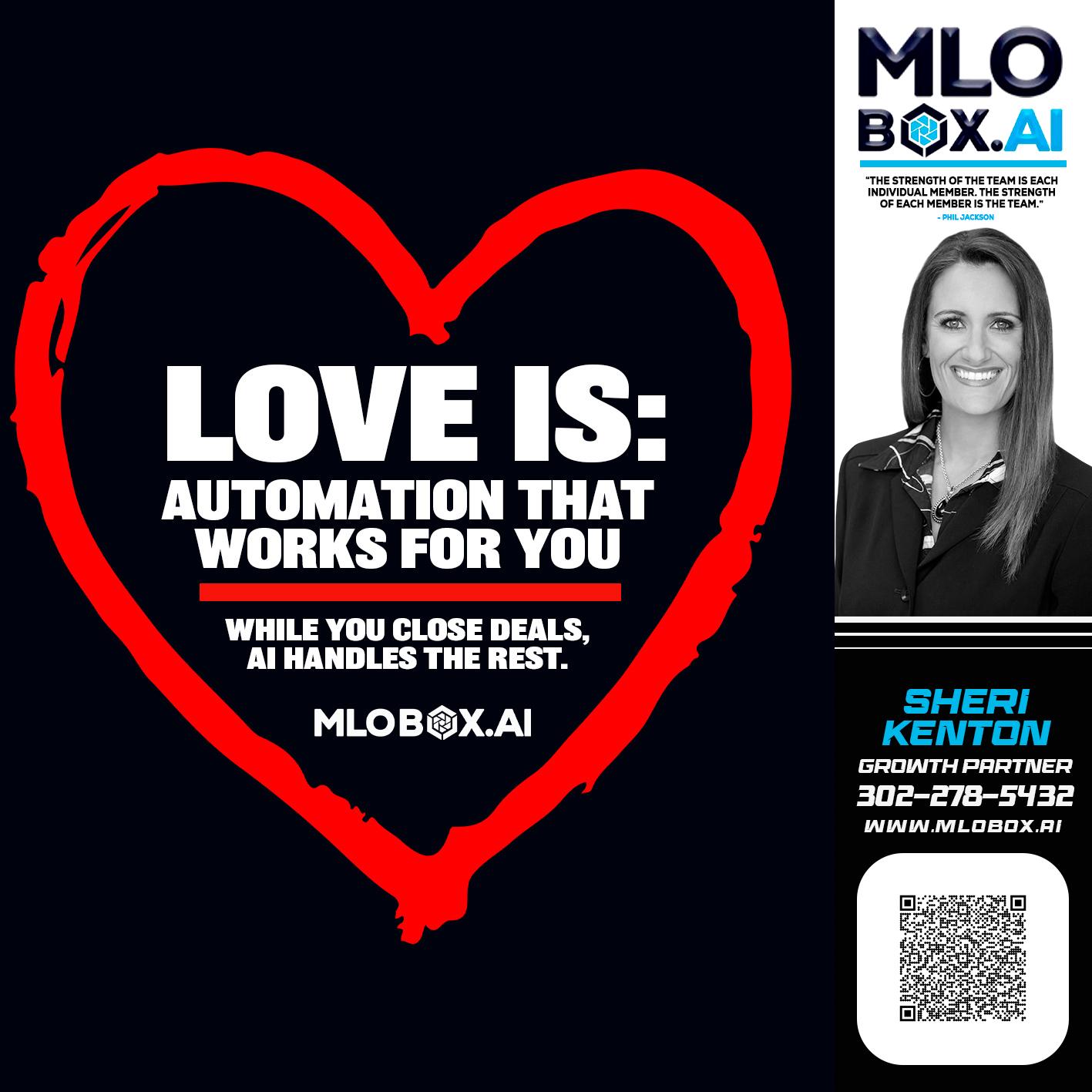love is - Sheri Kenton -Mortgage Loan Officer