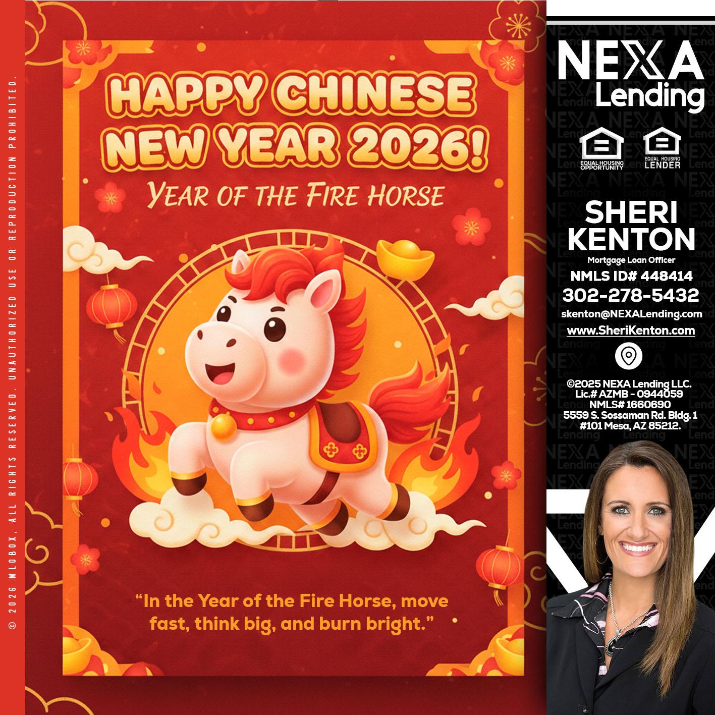 happy Chinese new year - Sheri Kenton -Mortgage Loan Officer