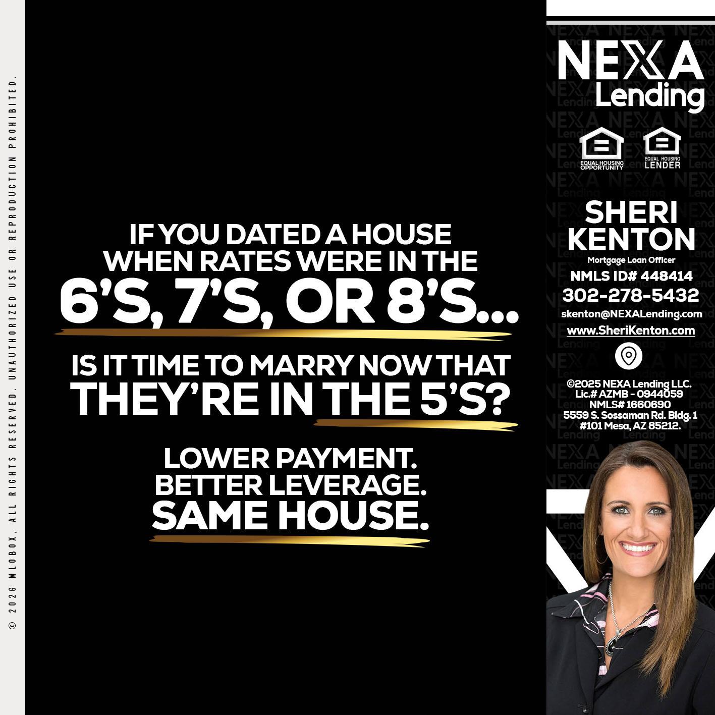 if you dated a house - Sheri Kenton -Mortgage Loan Officer