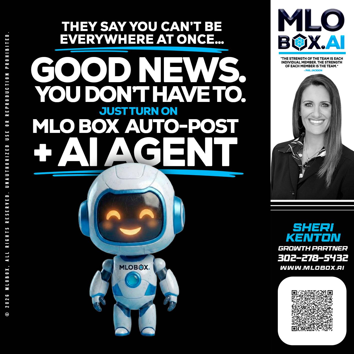 GOOD NEWS - Sheri Kenton -Mortgage Loan Officer