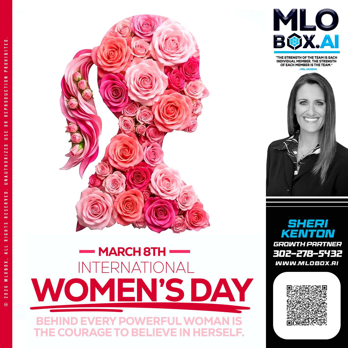 MARCH 8TH - Sheri Kenton -Mortgage Loan Officer