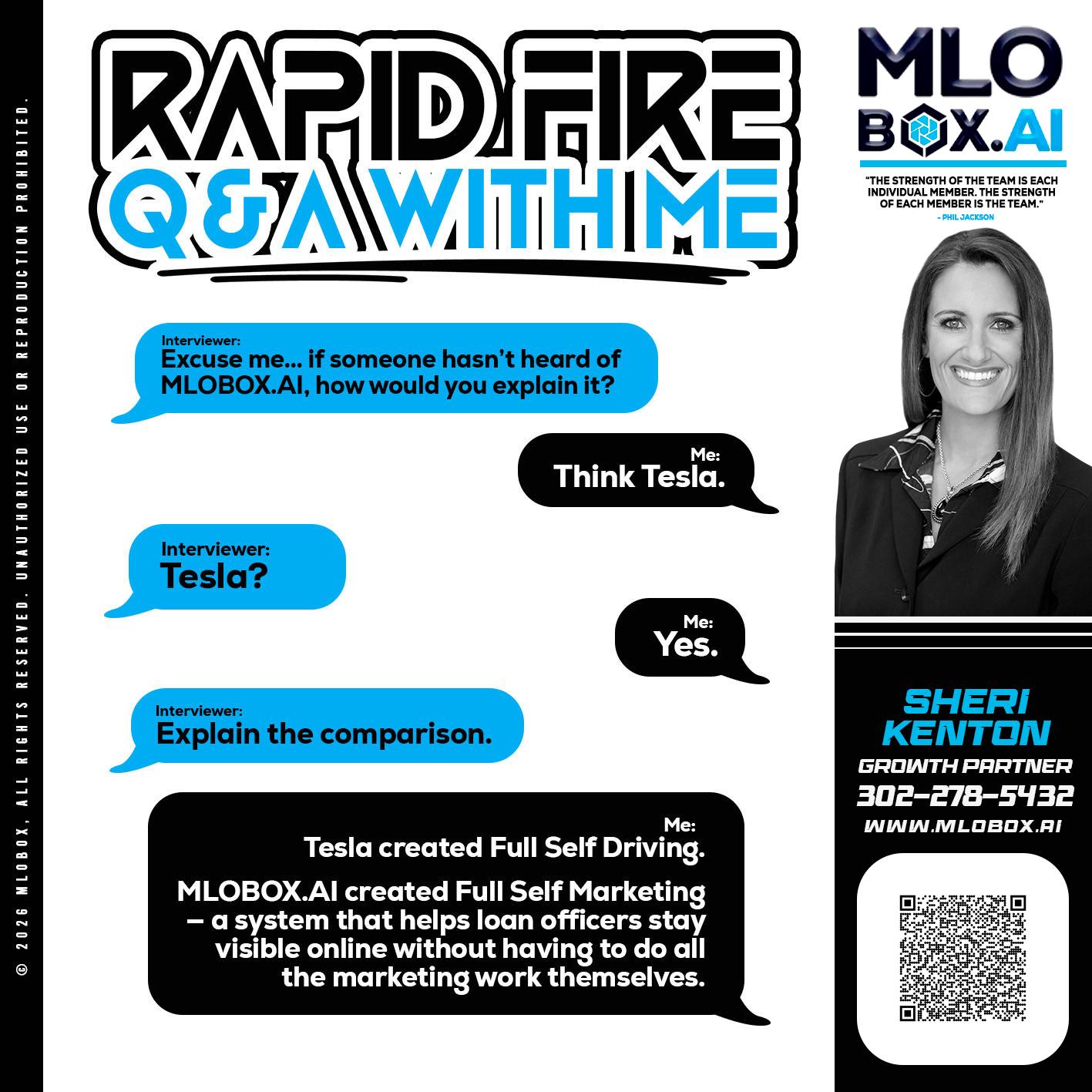 RAPID FIRE Q&A - Sheri Kenton -Mortgage Loan Officer