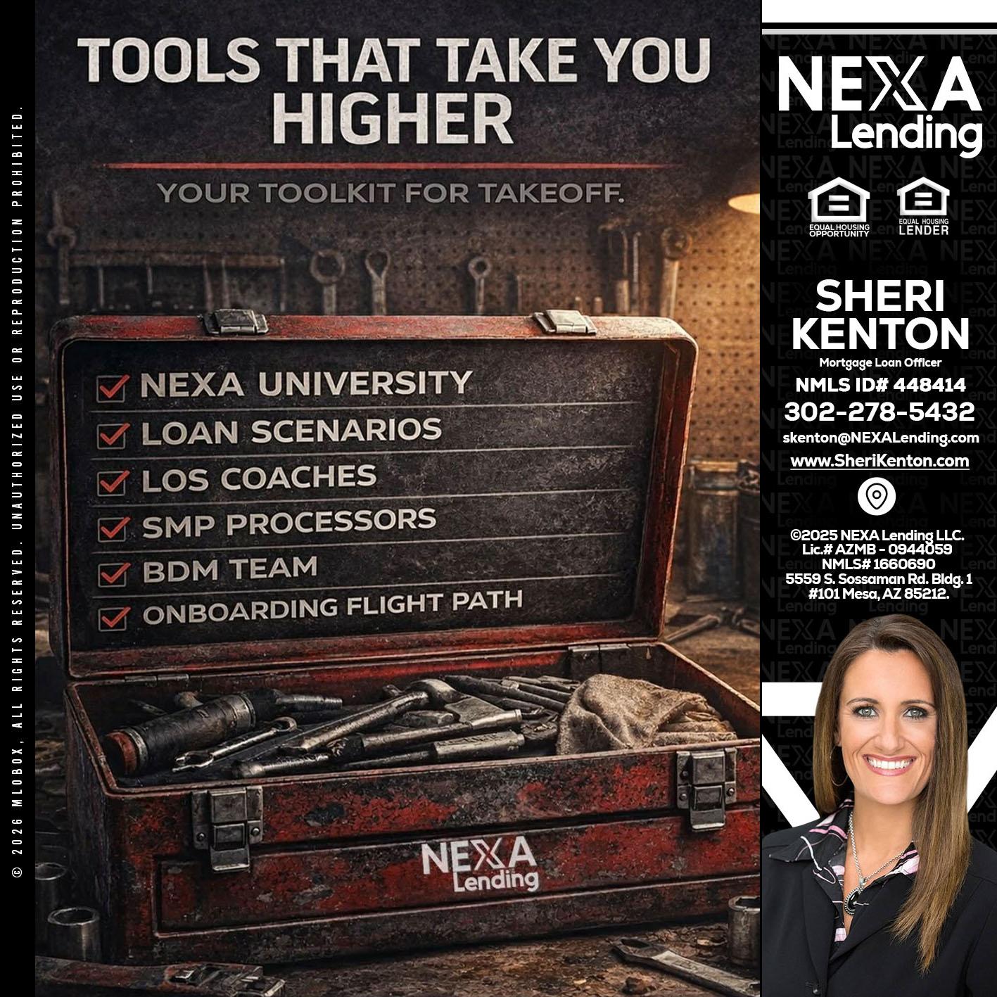 TOOLS THAT - Sheri Kenton -Mortgage Loan Officer