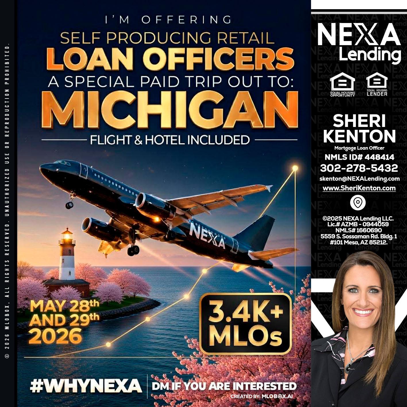 MICHIGAN TRIP - Sheri Kenton -Mortgage Loan Officer