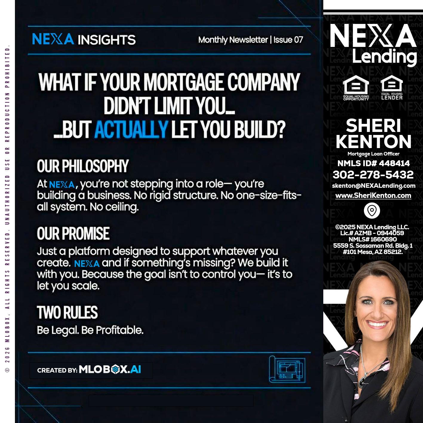 NEXA INSIGHTS - Sheri Kenton -Mortgage Loan Officer