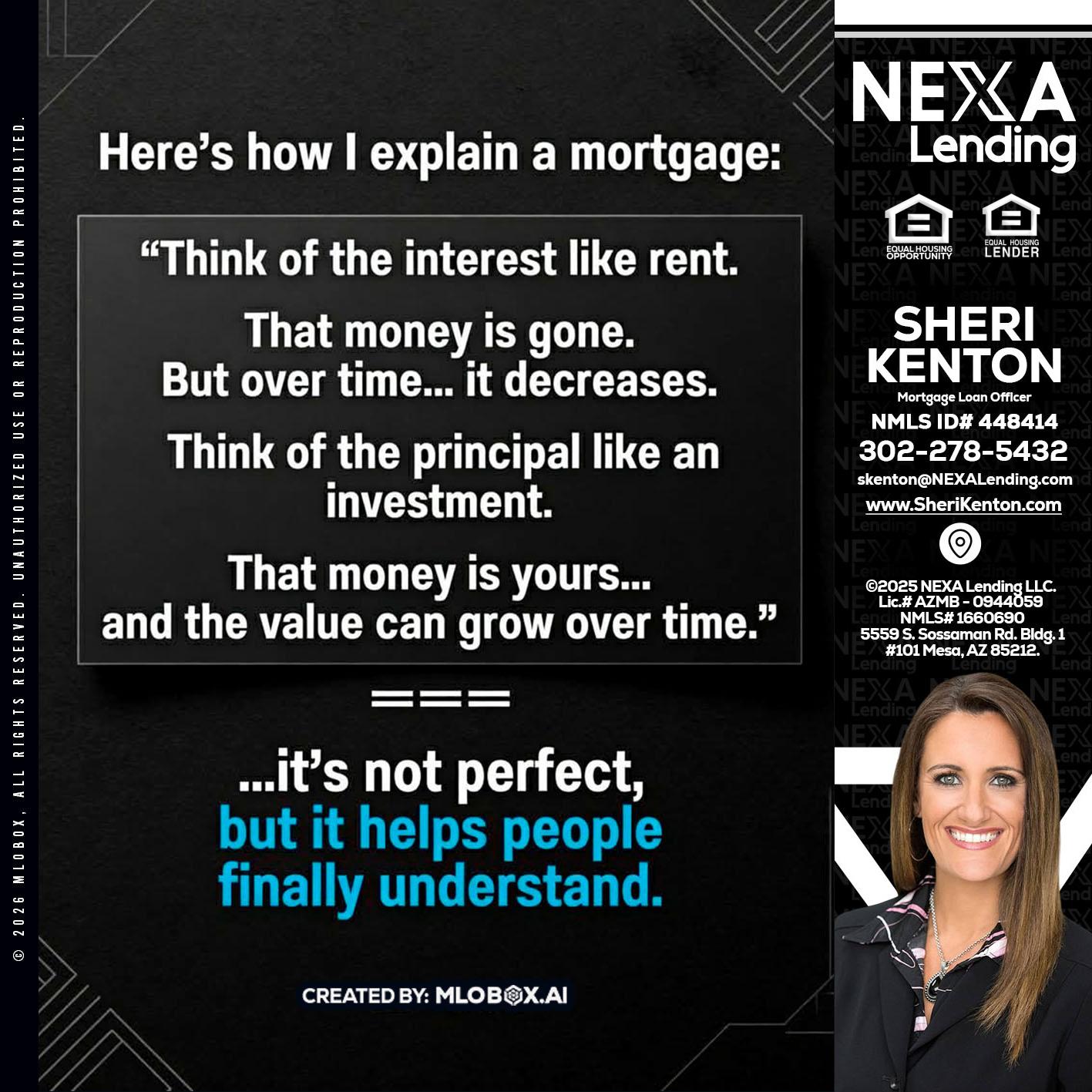 HERES NOW - Sheri Kenton -Mortgage Loan Officer