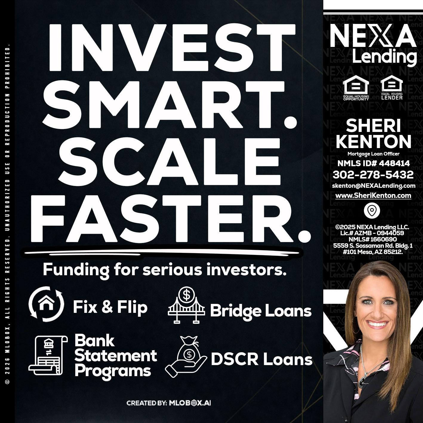 INVEST SMART - Sheri Kenton -Mortgage Loan Officer