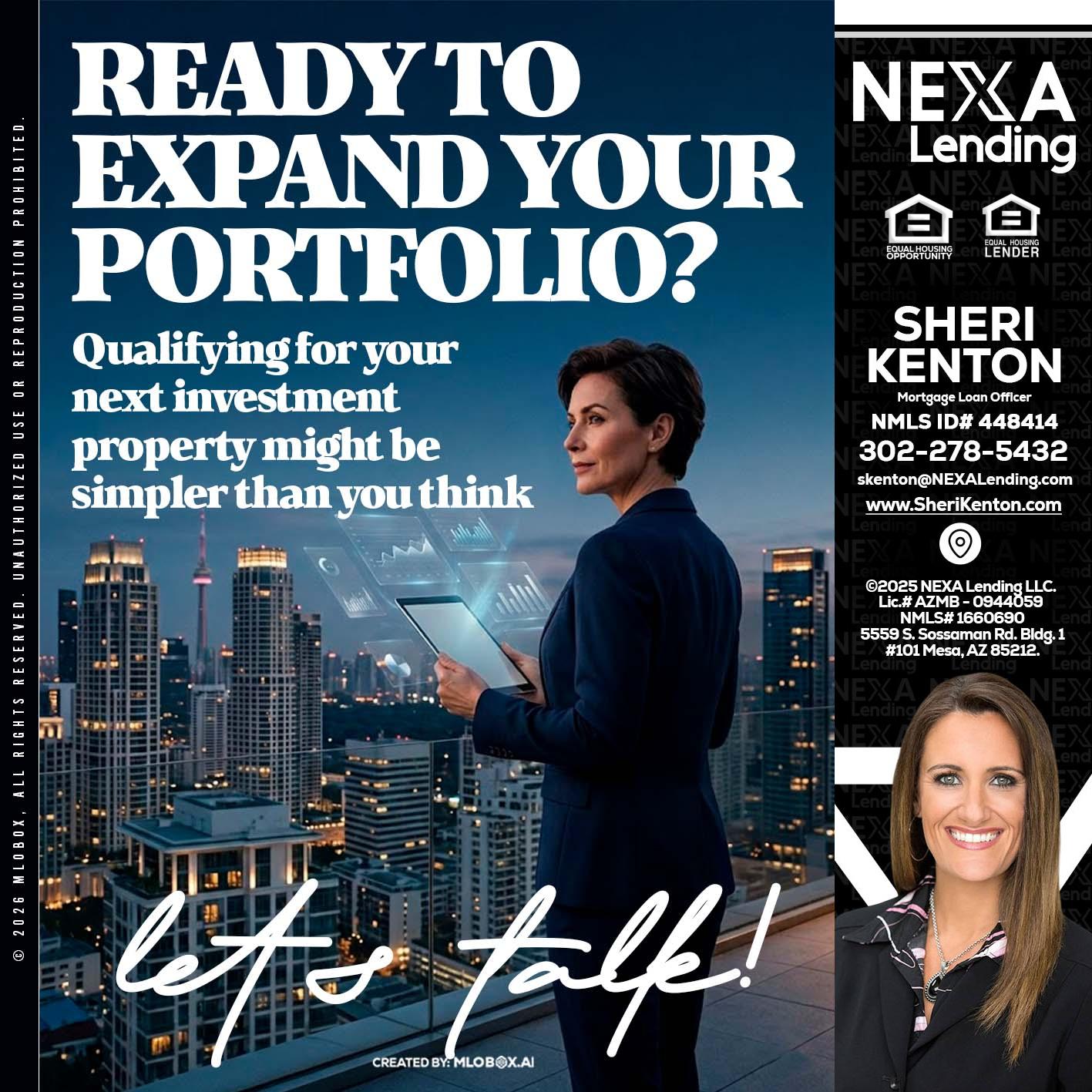 READY TO EXPAND - Sheri Kenton -Mortgage Loan Officer
