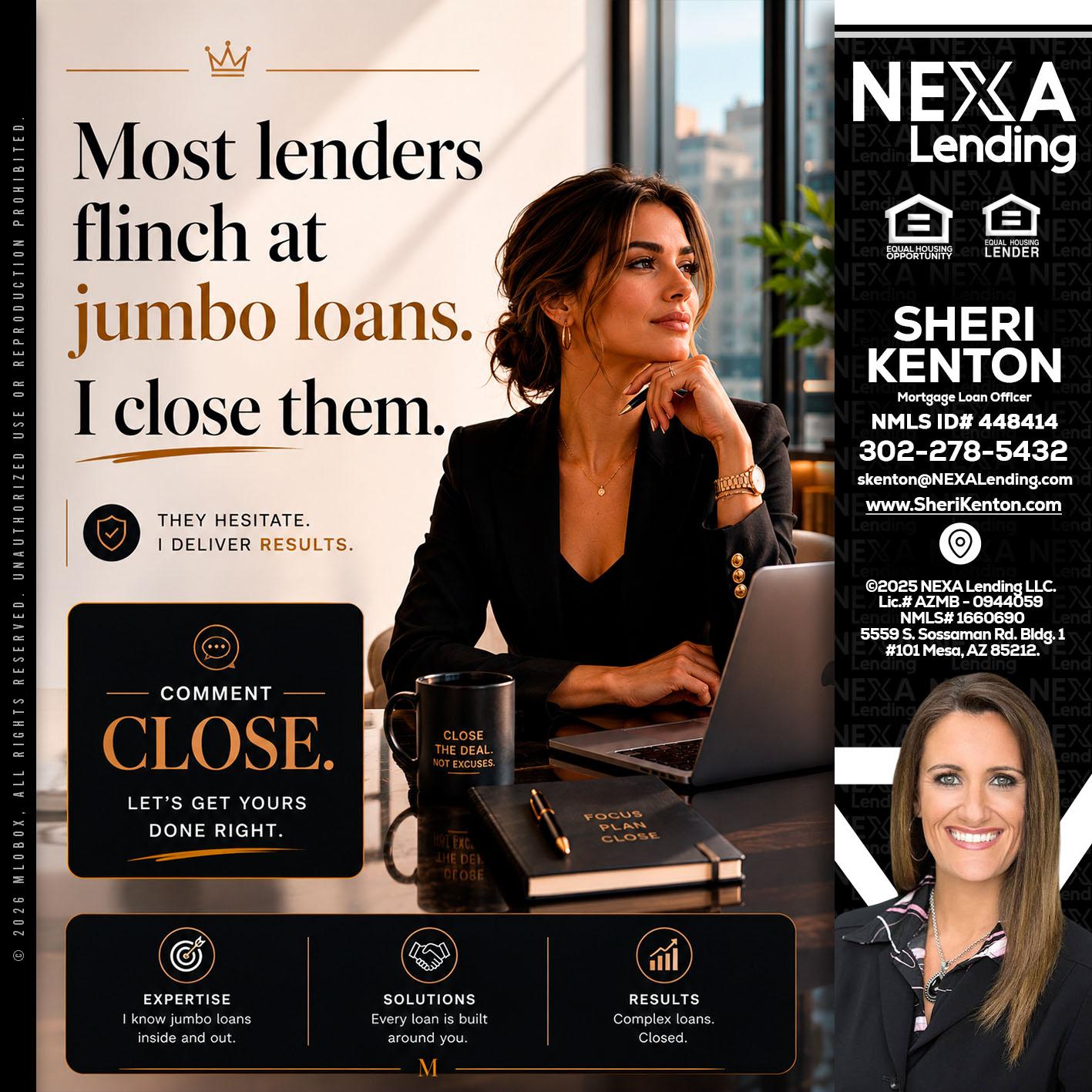 most lenders - Sheri Kenton -Mortgage Loan Officer