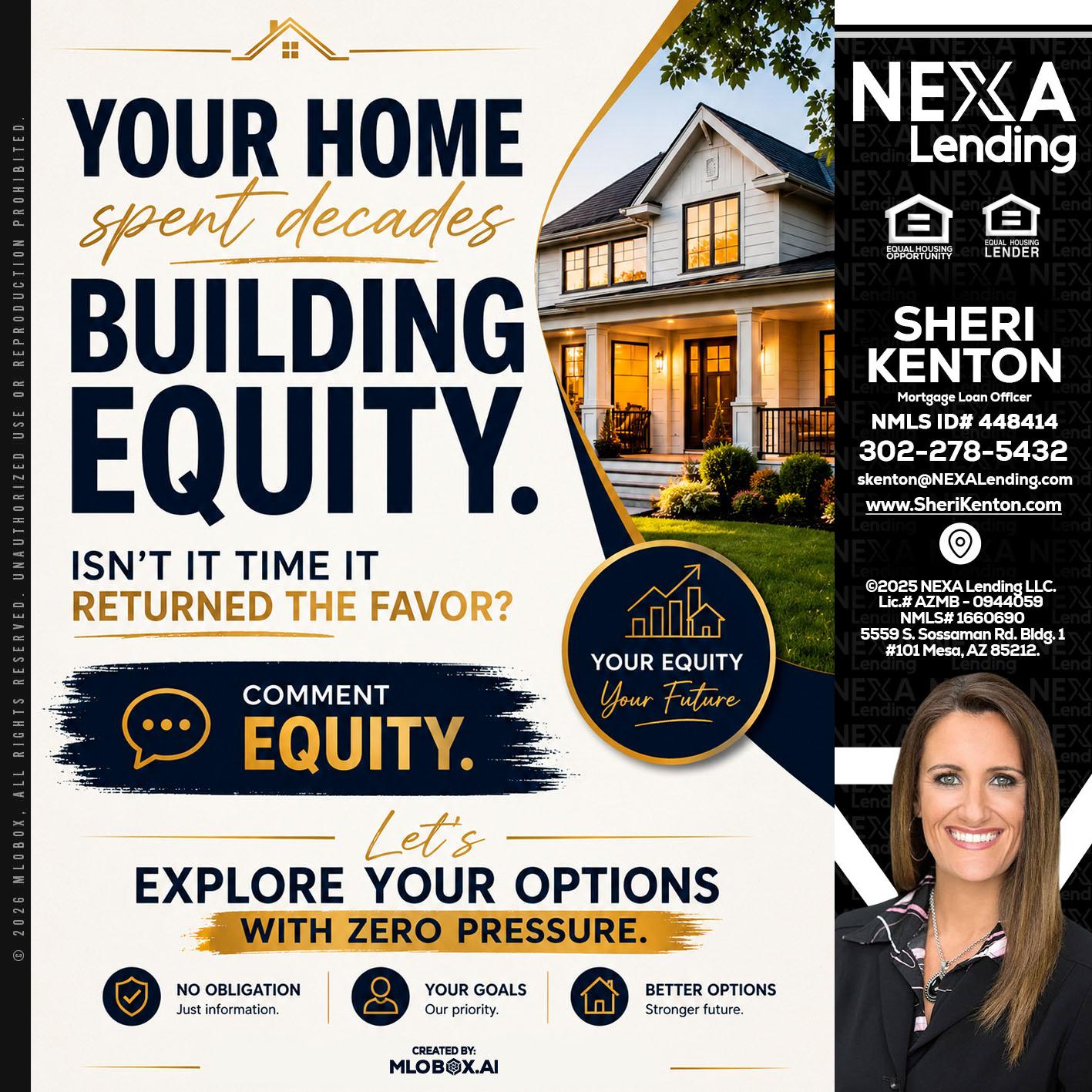 building equity - Sheri Kenton -Mortgage Loan Officer