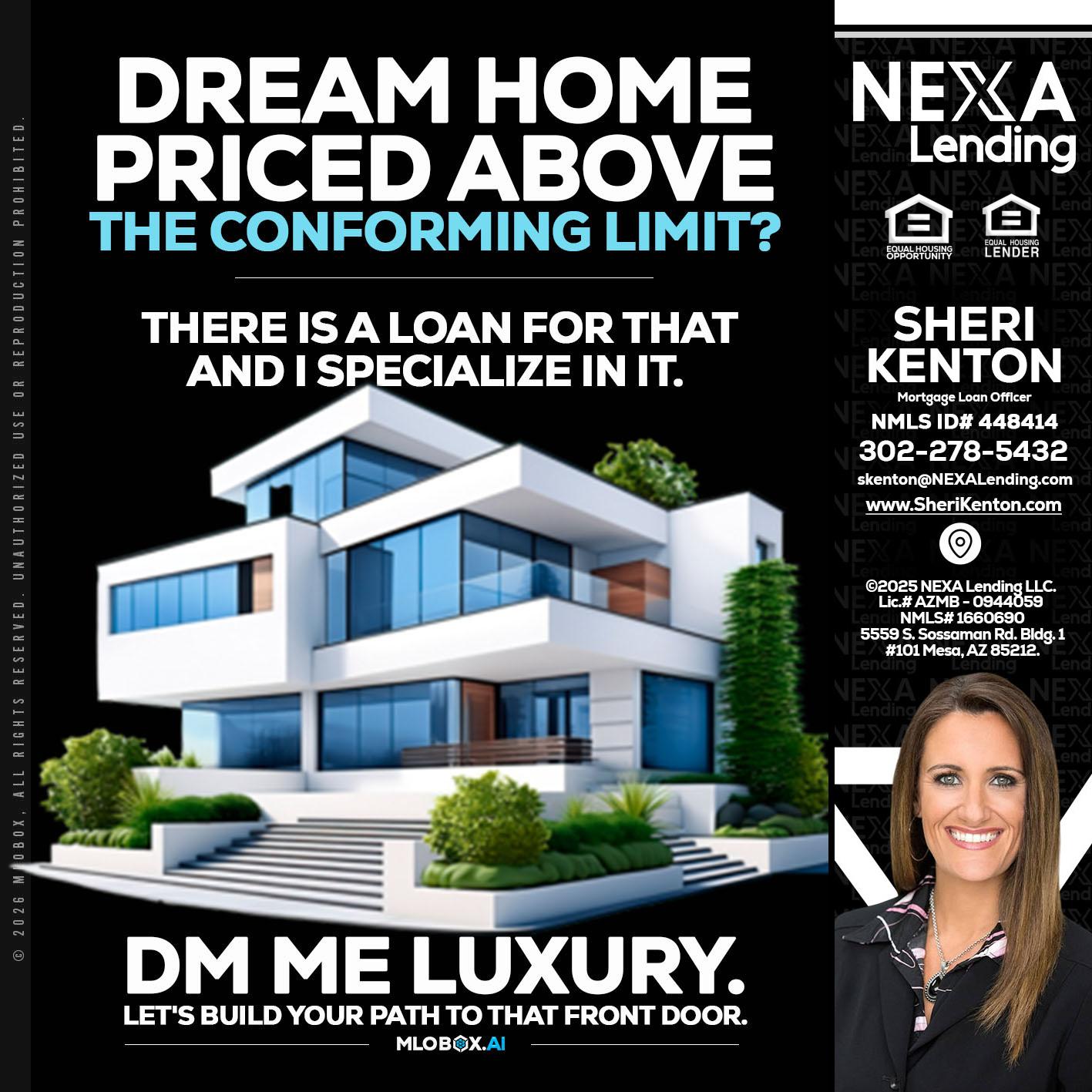 DREAM HOME - Sheri Kenton -Mortgage Loan Officer