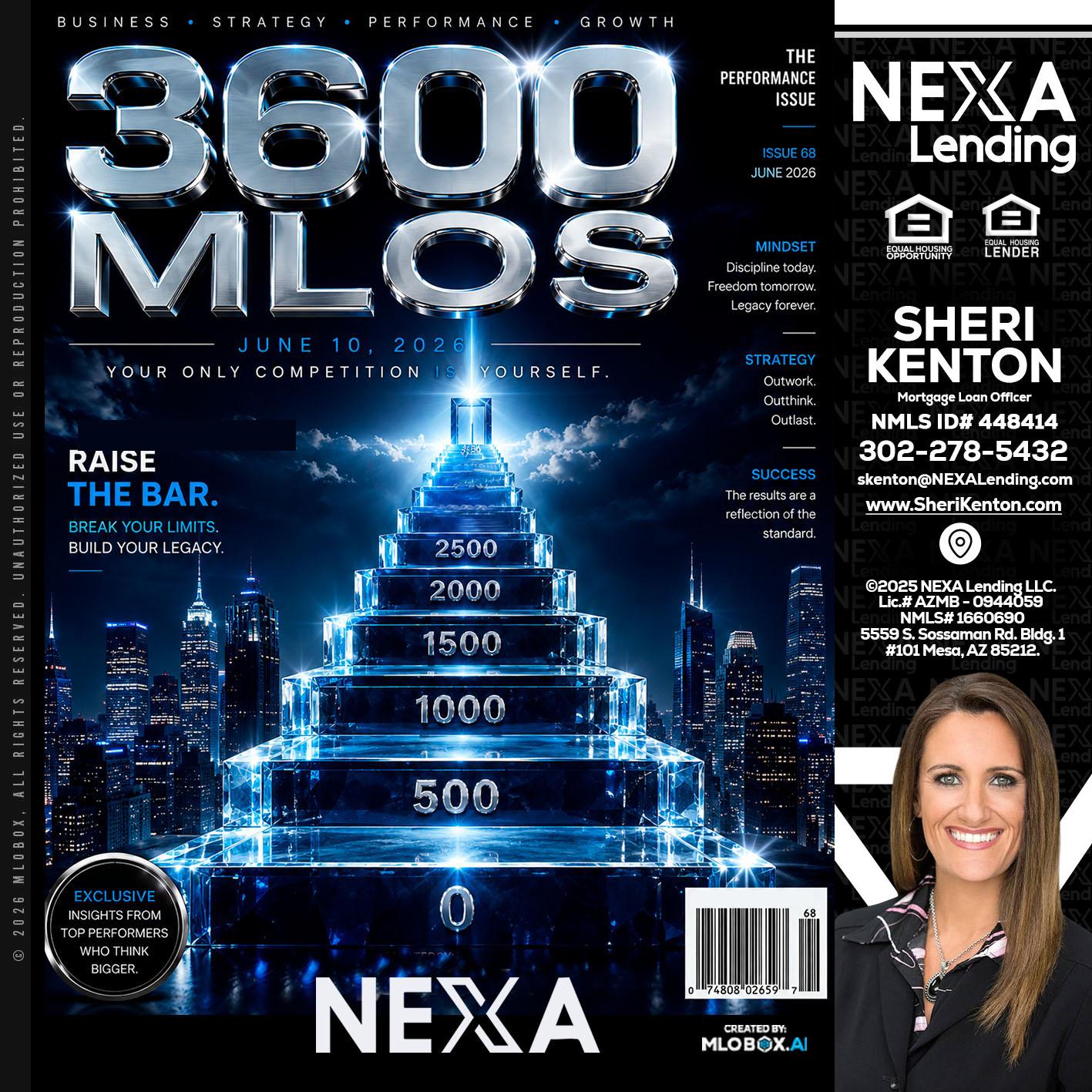 3600 MLOs - Sheri Kenton -Mortgage Loan Officer