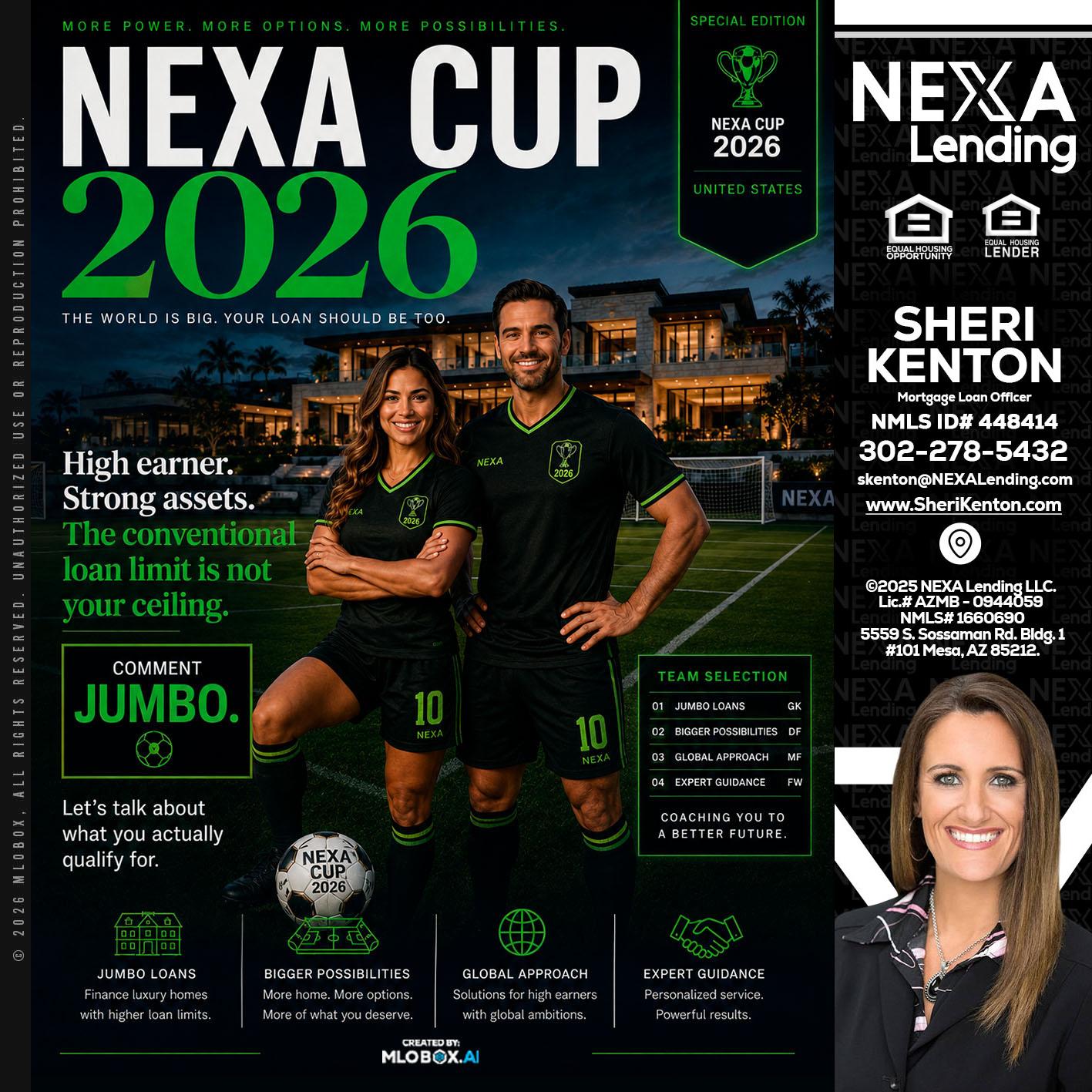 NEXA CUP 2026 - Sheri Kenton -Mortgage Loan Officer