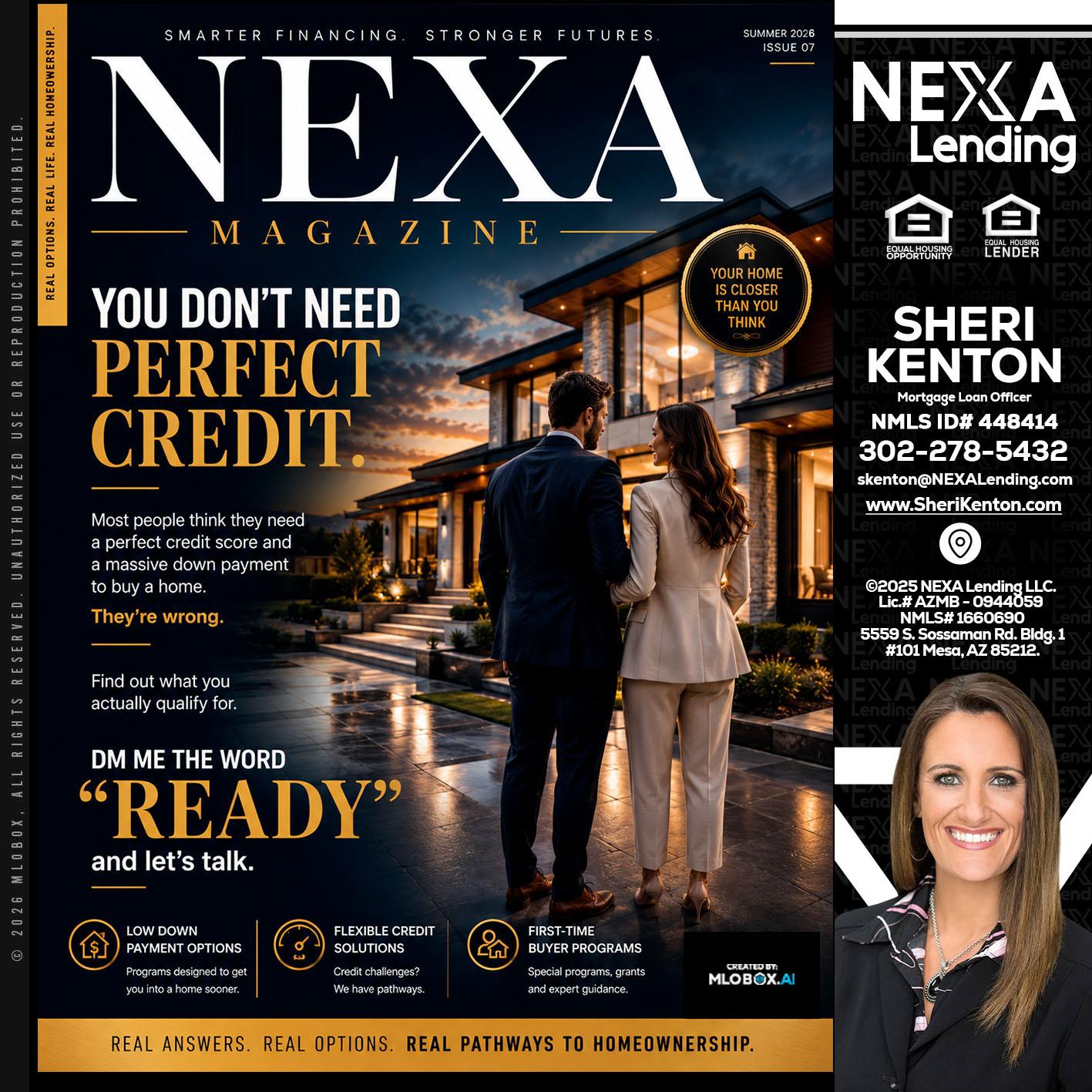NEXA MAGAZINE - Sheri Kenton -Mortgage Loan Officer