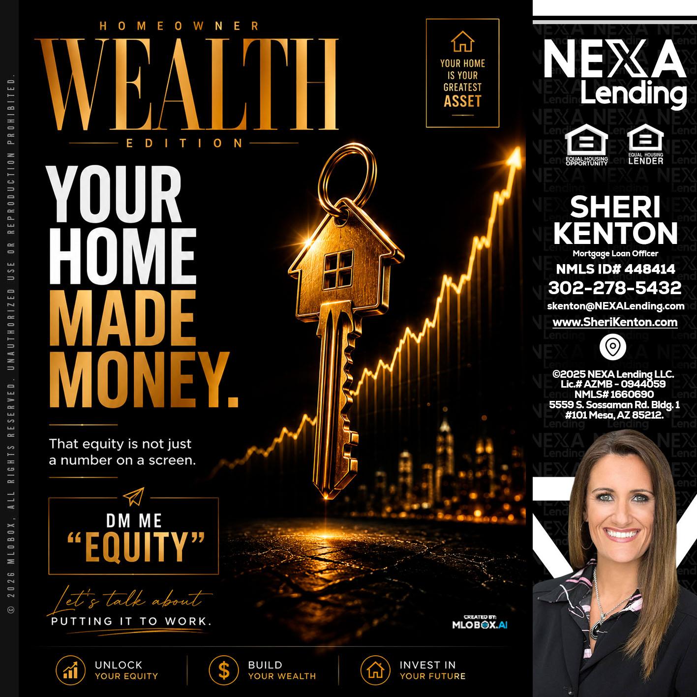 YOUR HOME MADE - Sheri Kenton -Mortgage Loan Officer