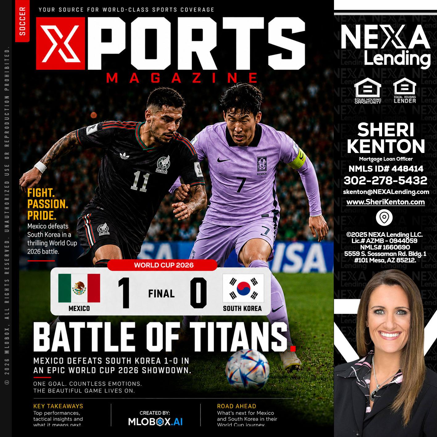 XPORTS MAGAZINE - Sheri Kenton -Mortgage Loan Officer