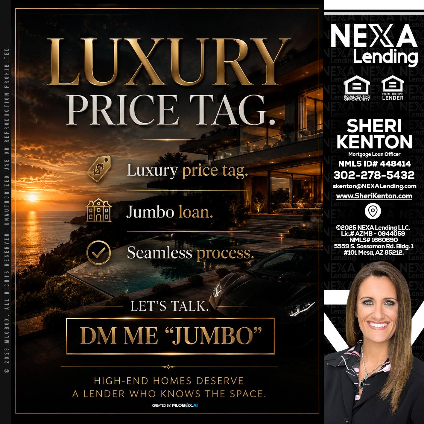 LUXURY PRICE - Sheri Kenton -Mortgage Loan Officer