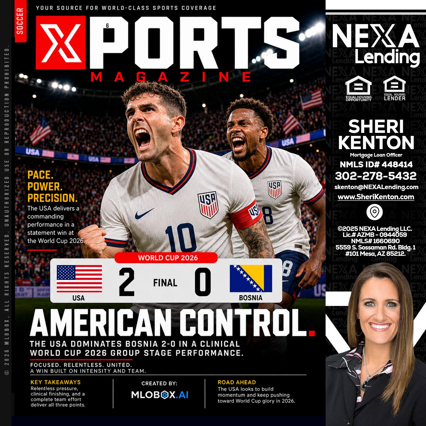 AMERICAN CONTROL - Sheri Kenton -Mortgage Loan Officer