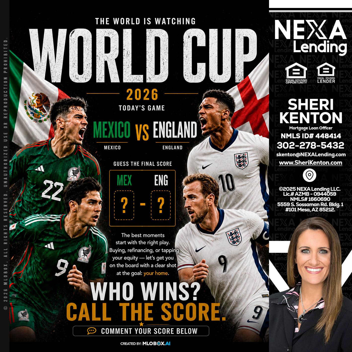 WHO'S WIN - Sheri Kenton -Mortgage Loan Officer